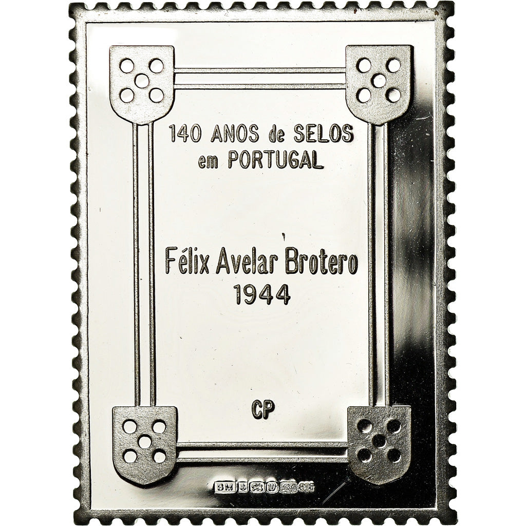Portugal, Médaille, Timbre, Felix Avelar Brotero, 1944, SPL+, Argent