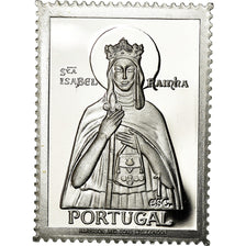 Portugal, Medal, Timbre, Rainha Santa Isabel, Religions & beliefs, 1958, MS(64)