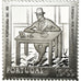 Portugal, medalla, Timbre, F.Pessoa por Almada Negreiros, 1975, SC+, Plata