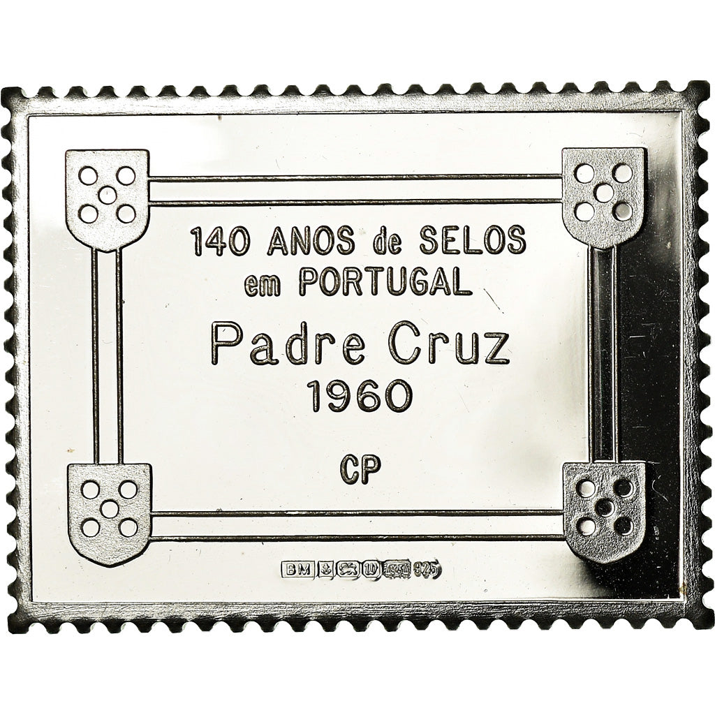 Portugal, Medal, Timbre, Padre Cruz, Religions & beliefs, 1960, MS(64), Silver