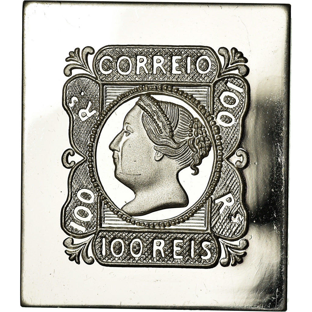 Portugal, Medal, Timbre, Rainha D.Maria II, MS(64), Silver