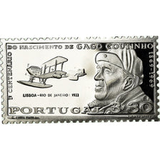 Portugal, Medal, Timbre, Alm. Gago Coutinho, Aviation, 1969, MS(64), Silver