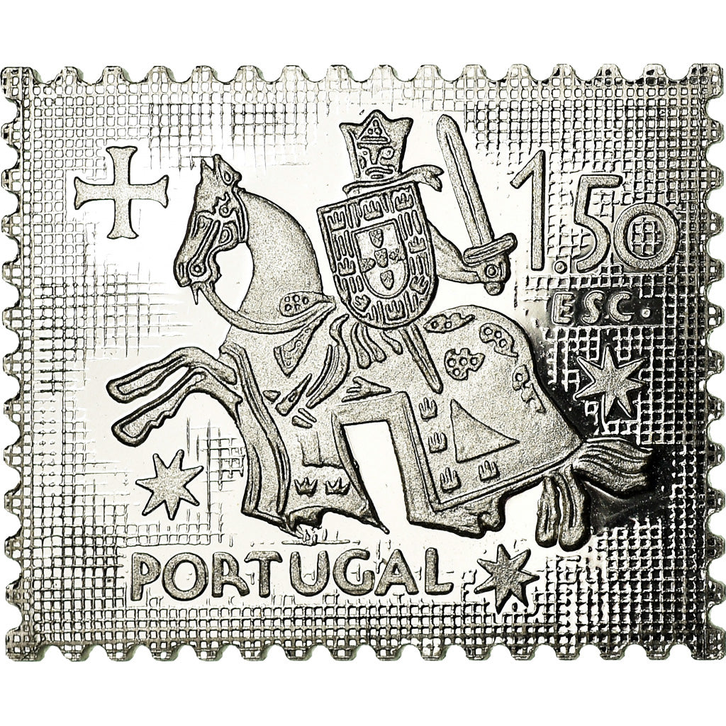 Portugal, Medal, Timbre, Rei D.Dinis, 1953, MS(64), Silver