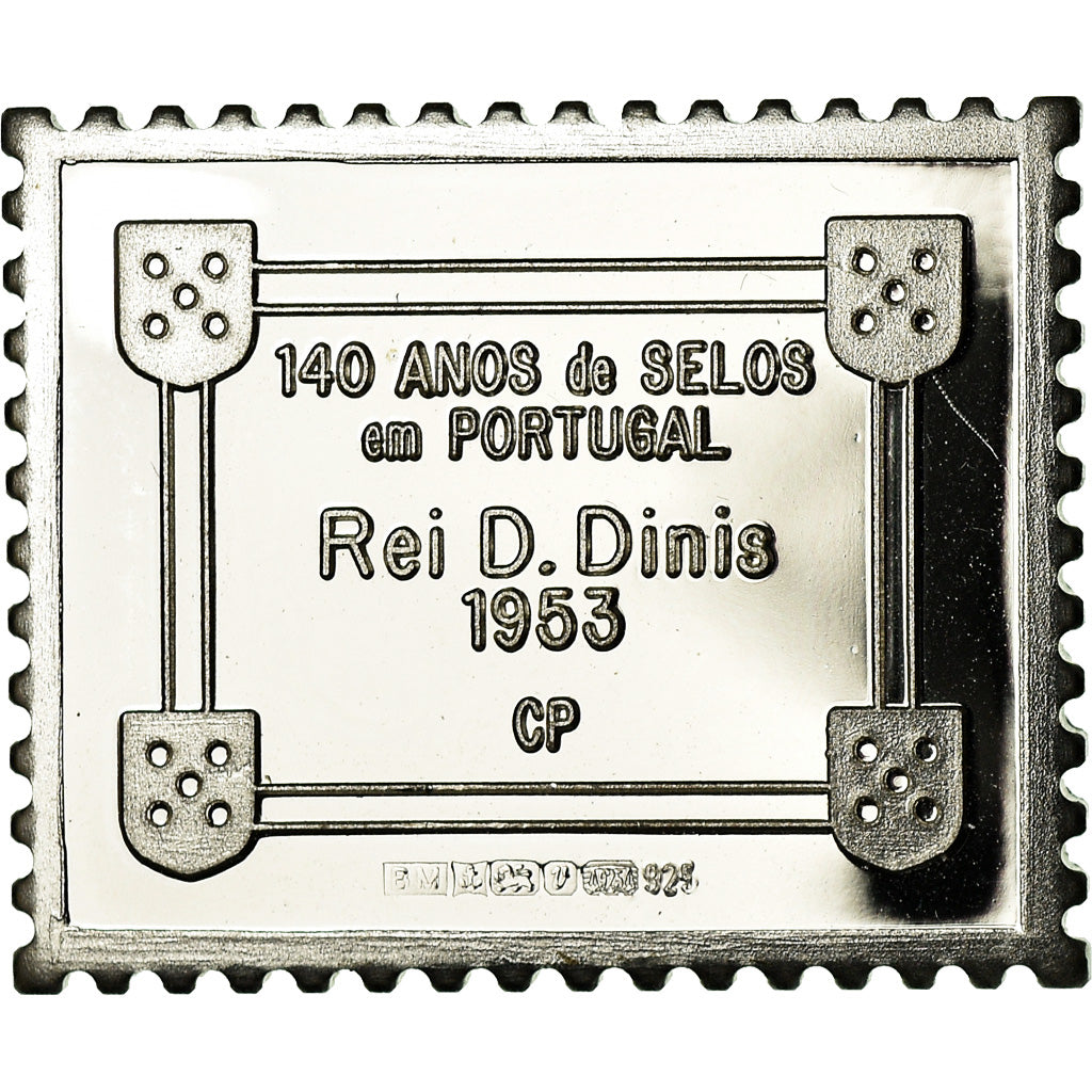 Portugal, Medal, Timbre, Rei D.Dinis, 1953, MS(64), Silver