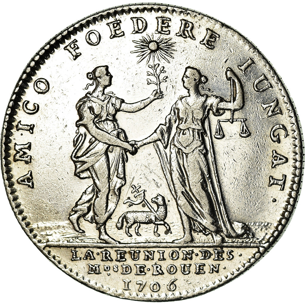 Francia, Token, Louis XIV, Corporations, La Réunion des Marchands de Rouen