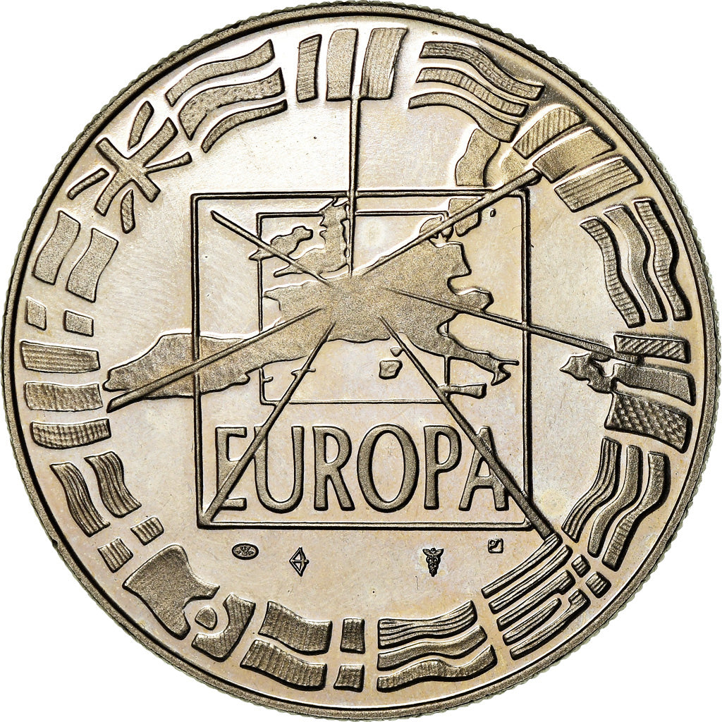France, Medal, Europa, Passage à l'An 2000, 2000, MS(65-70), Copper-nickel