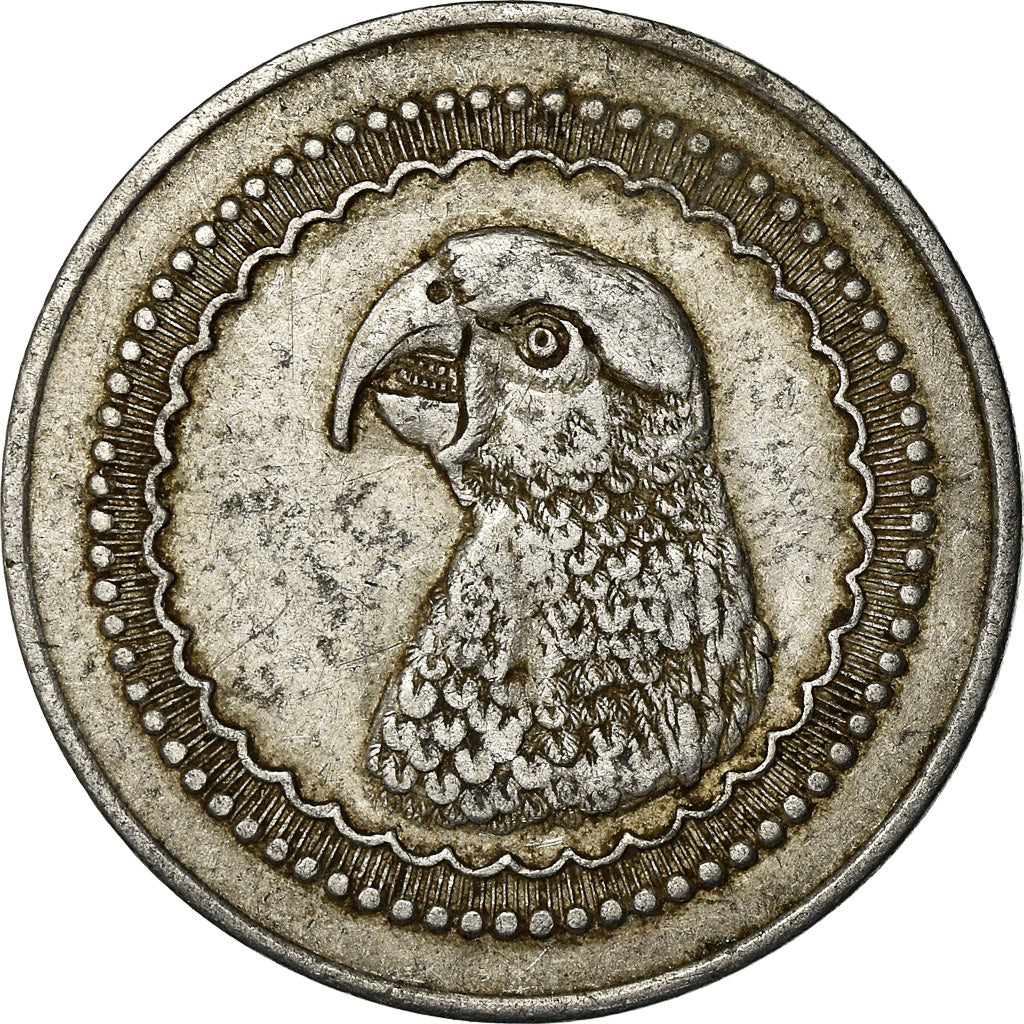Moneta, Madagascar, Société des Mines d'Or, Andavakoëra, 1 Franc, MB+