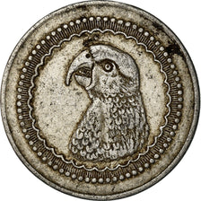Coin, Madagascar, Société des Mines d'Or, Andavakoëra, 1 Franc, VF(20-25)