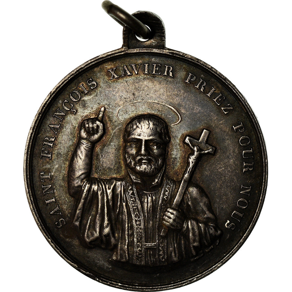 France, Medal, Saint François Xavier, Paroisse Sainte Marguerite, Religions &