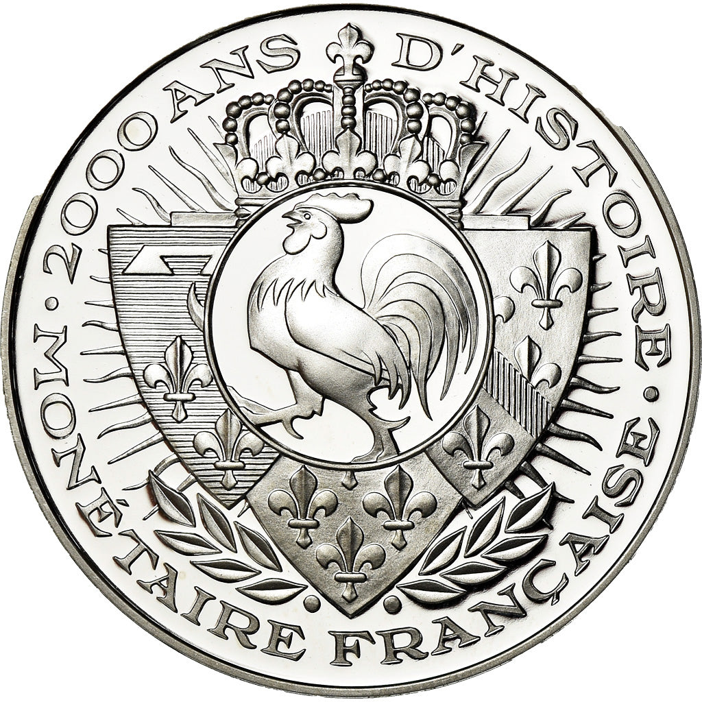 France, Médaille, Histoire Monétaire, 100 Francs Charles X, FDC, Argent