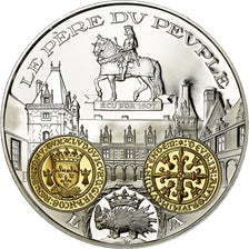 France, Médaille, Histoire Monétaire, Ecu d'Or au Porc-Epic, Louis XII, FDC