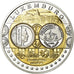 Luxemburgo, medalla, Euro, Europa, FDC, Plata