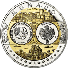 Mónaco, Medal, L'Europe, Monaco, MS(65-70), Prata