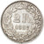 Münze, Schweiz, 2 Francs, 1957, Bern, SS+, Silber, KM:21
