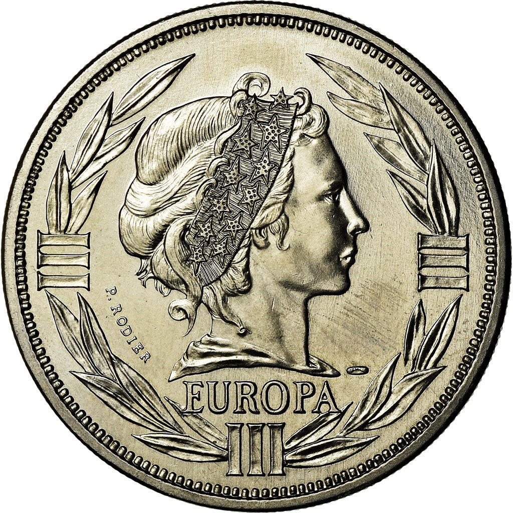 France, Medal, Ecu Europa, Marianne, 1994, Rodier, MS(63), Copper-nickel