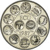 France, Medal, Ecu Europa, Marianne, 1987, Rodier, MS(64), Copper-nickel