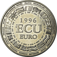 France, Medal, Ecu Europa, 1996, Joaquin Jimenez, MS(64), Copper-nickel