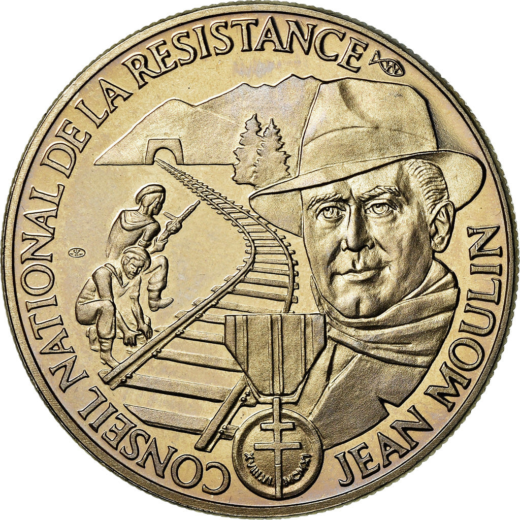 France, Médaille, 1939-1945, Conseil National de la Résistance, Jean Moulin