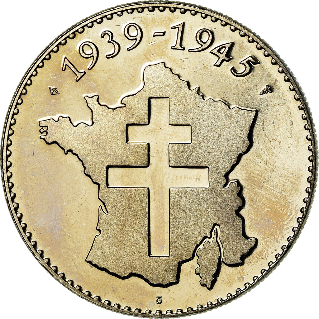 France, Médaille, Seconde Guerre Mondiale, La Victoire de 1945, Politics
