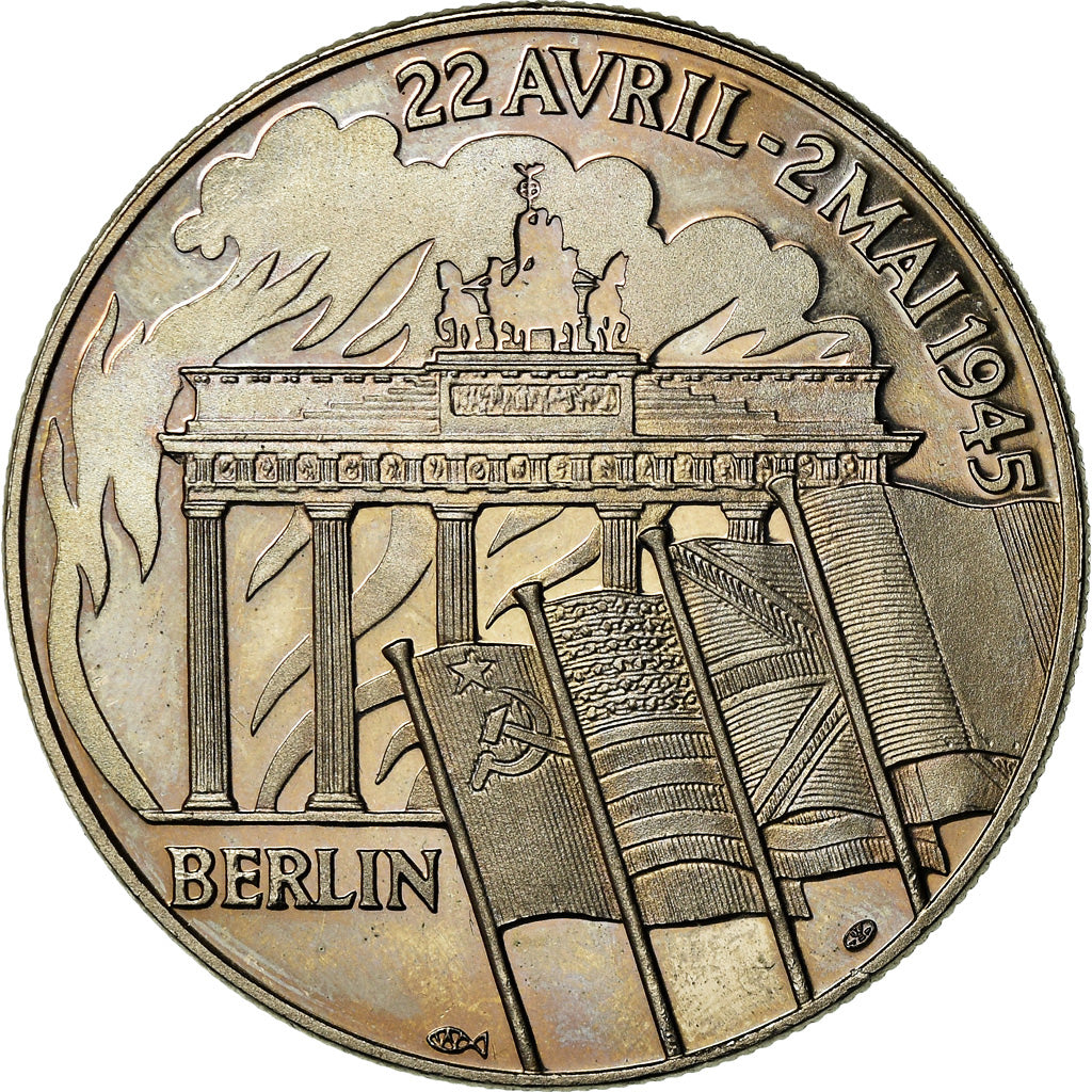 France, Medal, Seconde Guerre Mondiale, Berlin, 1945, Politics, Society, War