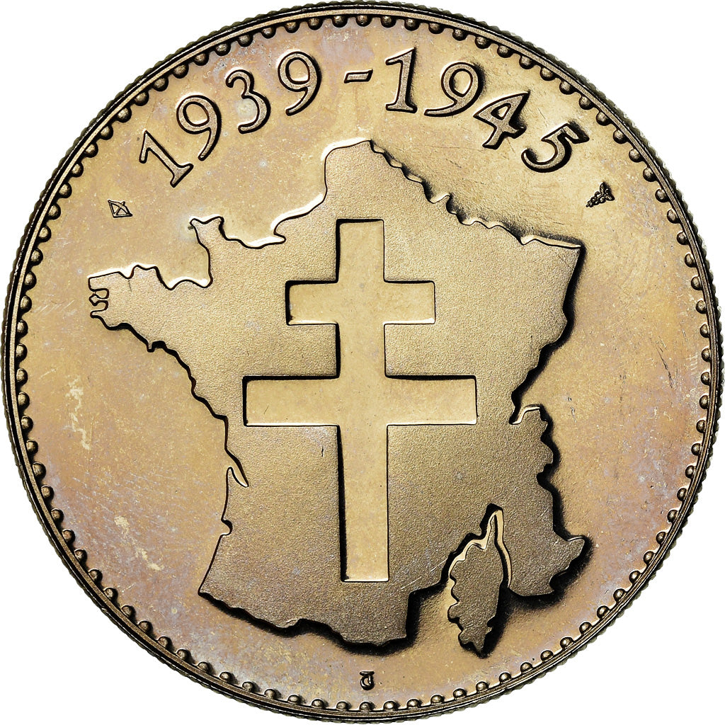 Frankreich, Medaille, Seconde Guerre Mondiale, Bir-Hakeim, Politics, Society