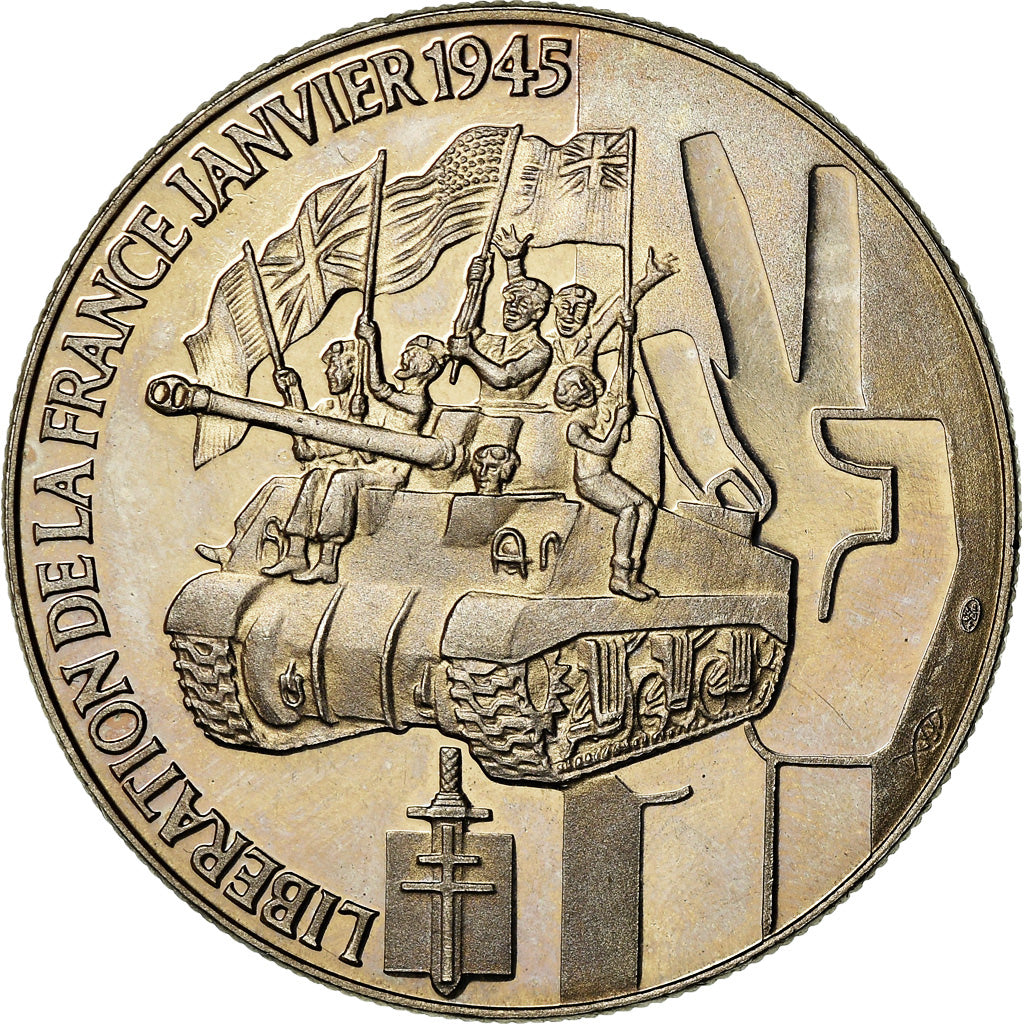 Frankreich, Medaille, 1939-1945, Libération de la France Janvier 1945