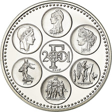 Frankrijk, Medaille, Coq, Fin du Cours Légal du Franc, Politics, Society, War