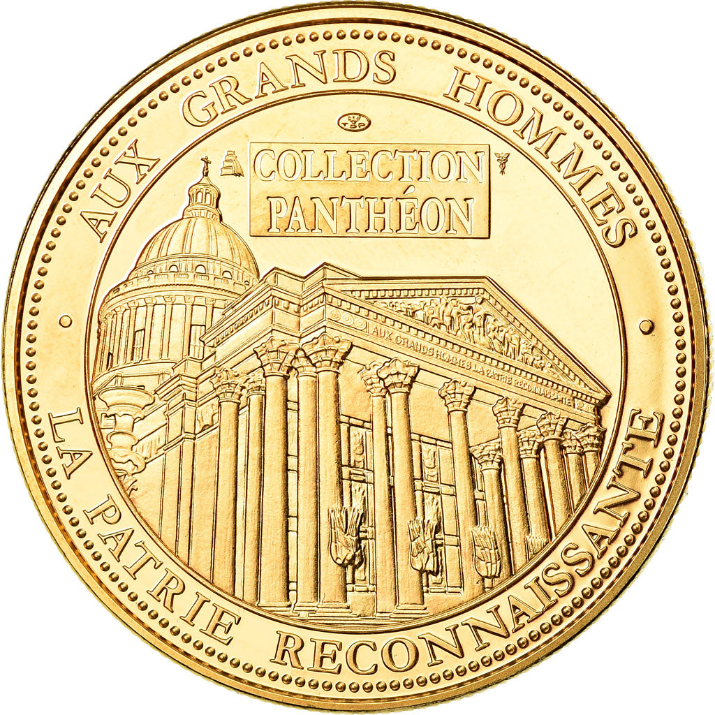 France, Medal, Simone Veil, Collection Panthéon, 2017, MS(65-70), Copper-Nickel