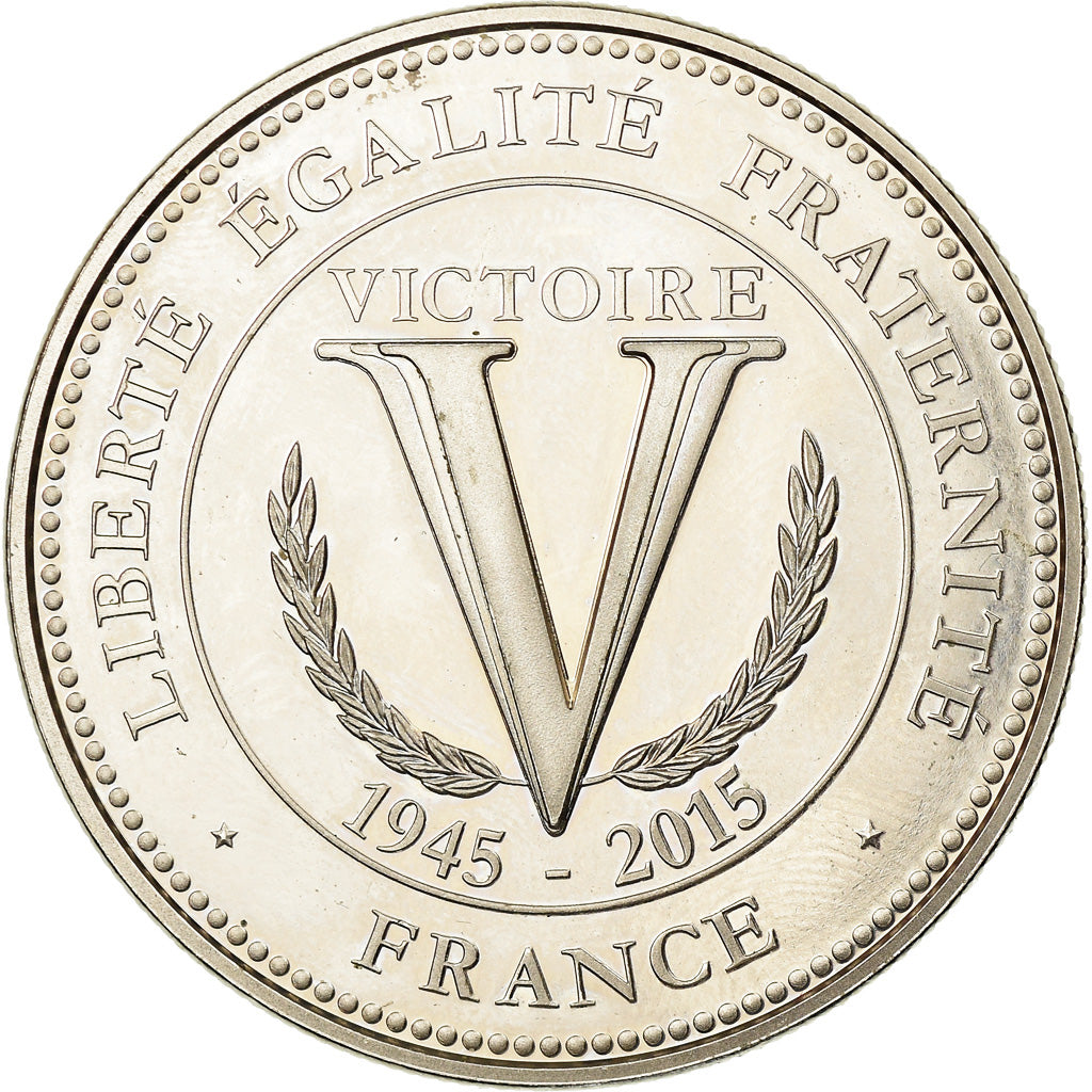 Francia, medaglia, Seconde Guerre Mondiale, La Victoire de 1945, Politics