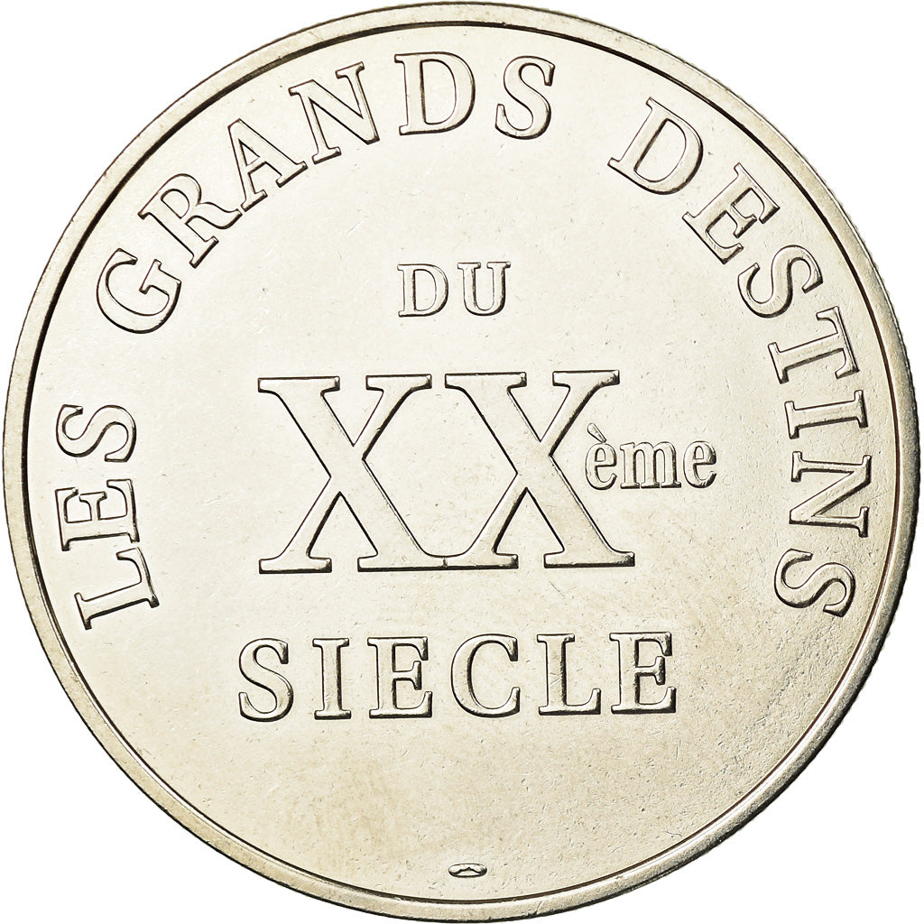 Francja, Medal, Les grands destins du XXeme siècle, Henri Dunant, MS(65-70)