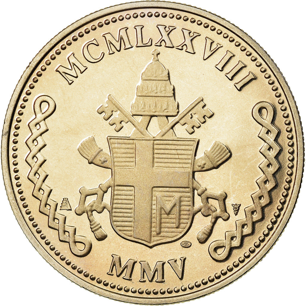 Vatican, Medal, Jean-Paul II, MS(65-70), Copper-nickel