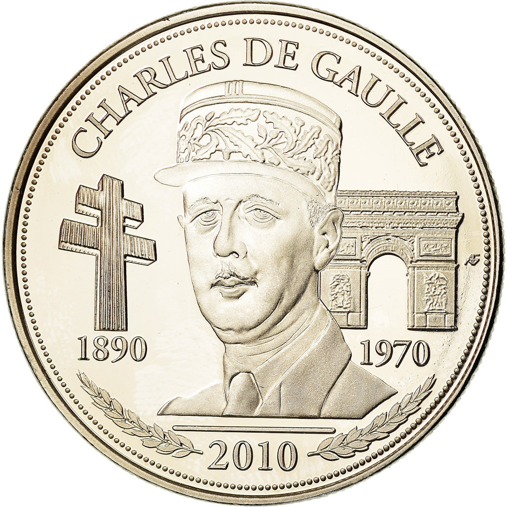 Frankrijk, Medaille, Les Présidents de la République, Charles De Gaulle