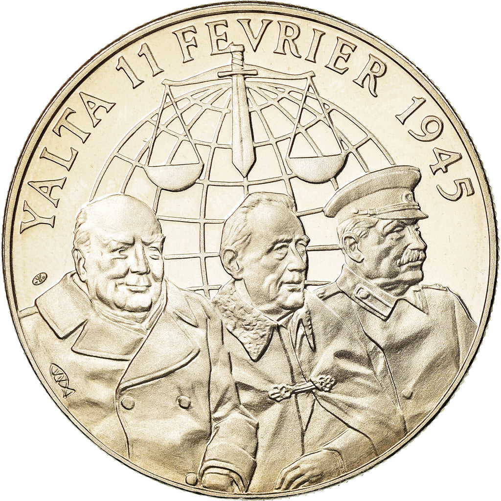 France, Medal, Seconde Guerre Mondiale, Les Accords de Yalta, MS(65-70)