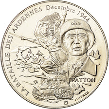 France, Medal, La Bataille Des Ardennes - Décembre 1944 - Patton, MS(65-70)