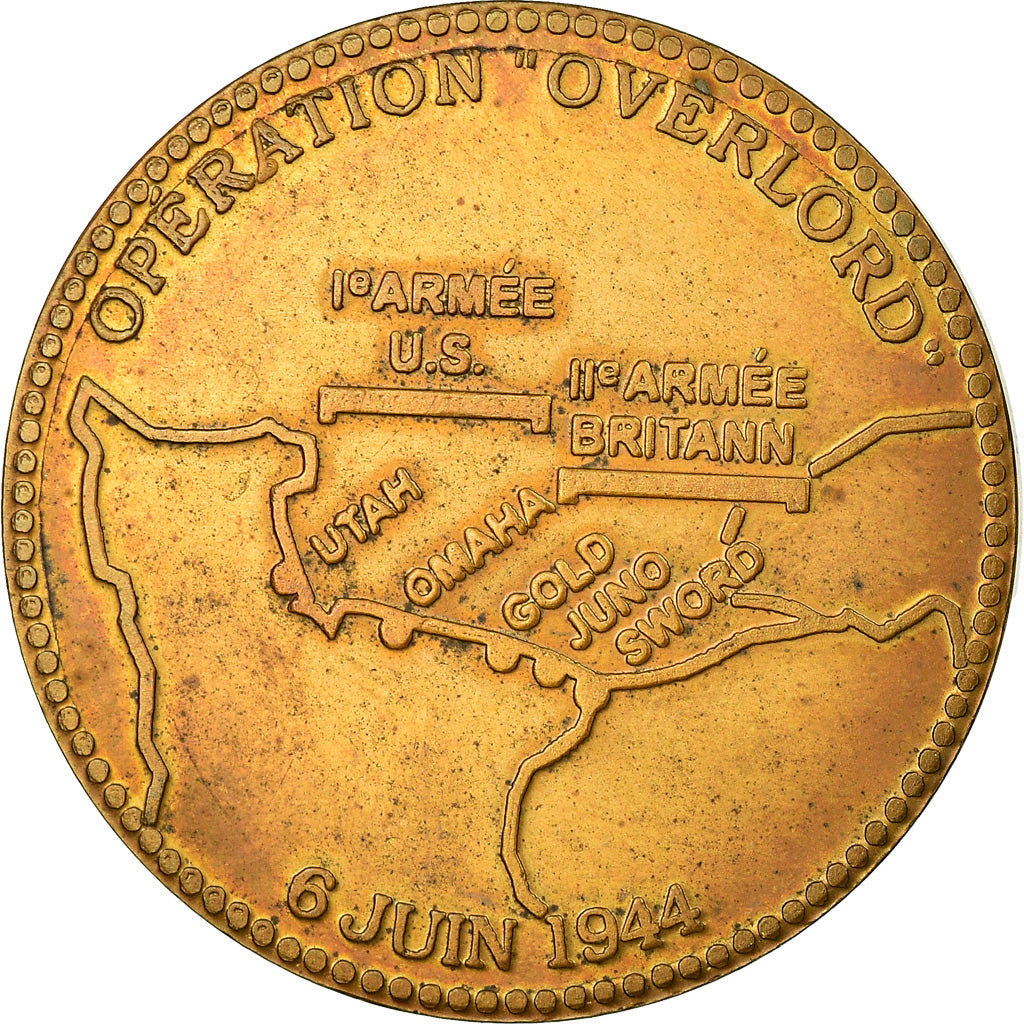 Frankrijk, Medaille, Opération Overlord, 50ème Anniversaire du Débarquement