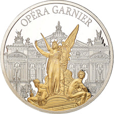 France, Medal, Monuments de Paris, L'Opéra Garnier, MS(65-70), Copper Plated