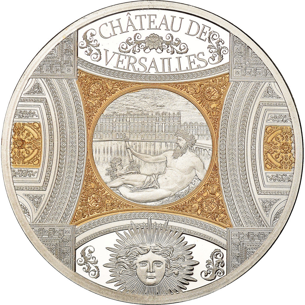 France, Medal, Monuments de Paris, Chateau de Versailles, MS(65-70), Copper