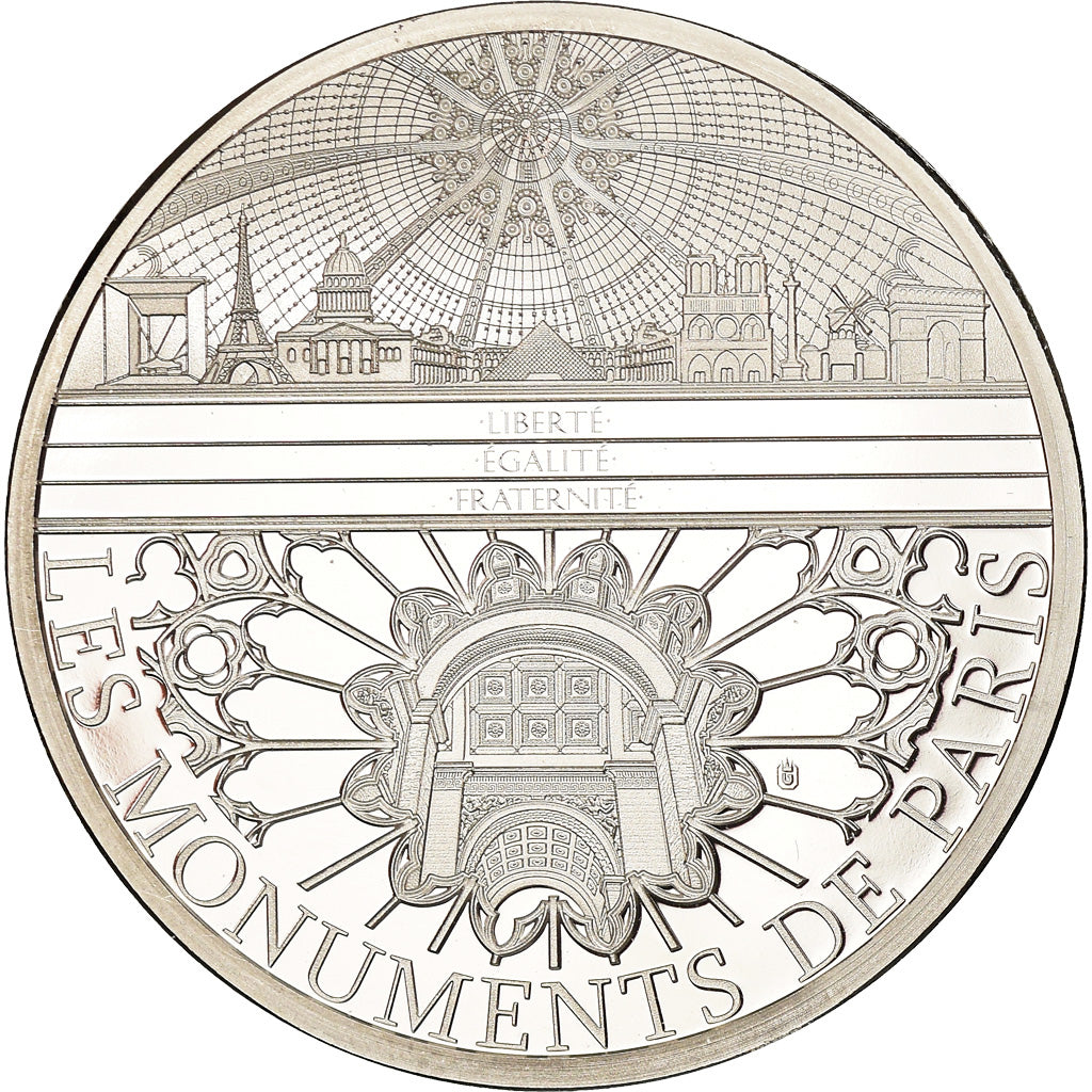 France, Medal, Monuments de Paris, Chateau de Versailles, MS(65-70), Copper