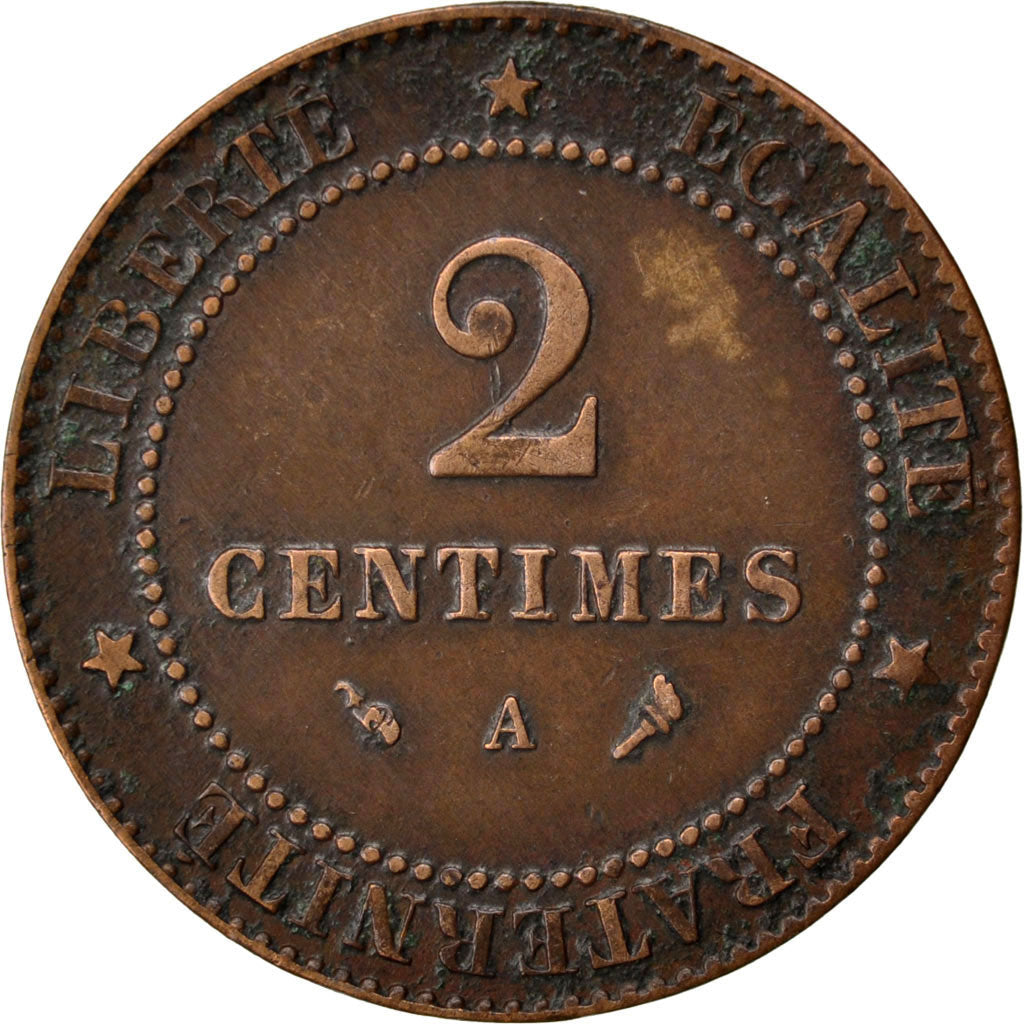 IIIème République, 2 Centimes Cérès