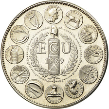 France, Médaille, Ecu Europa, Marianne, 1989, Rodier, FDC, Copper-nickel