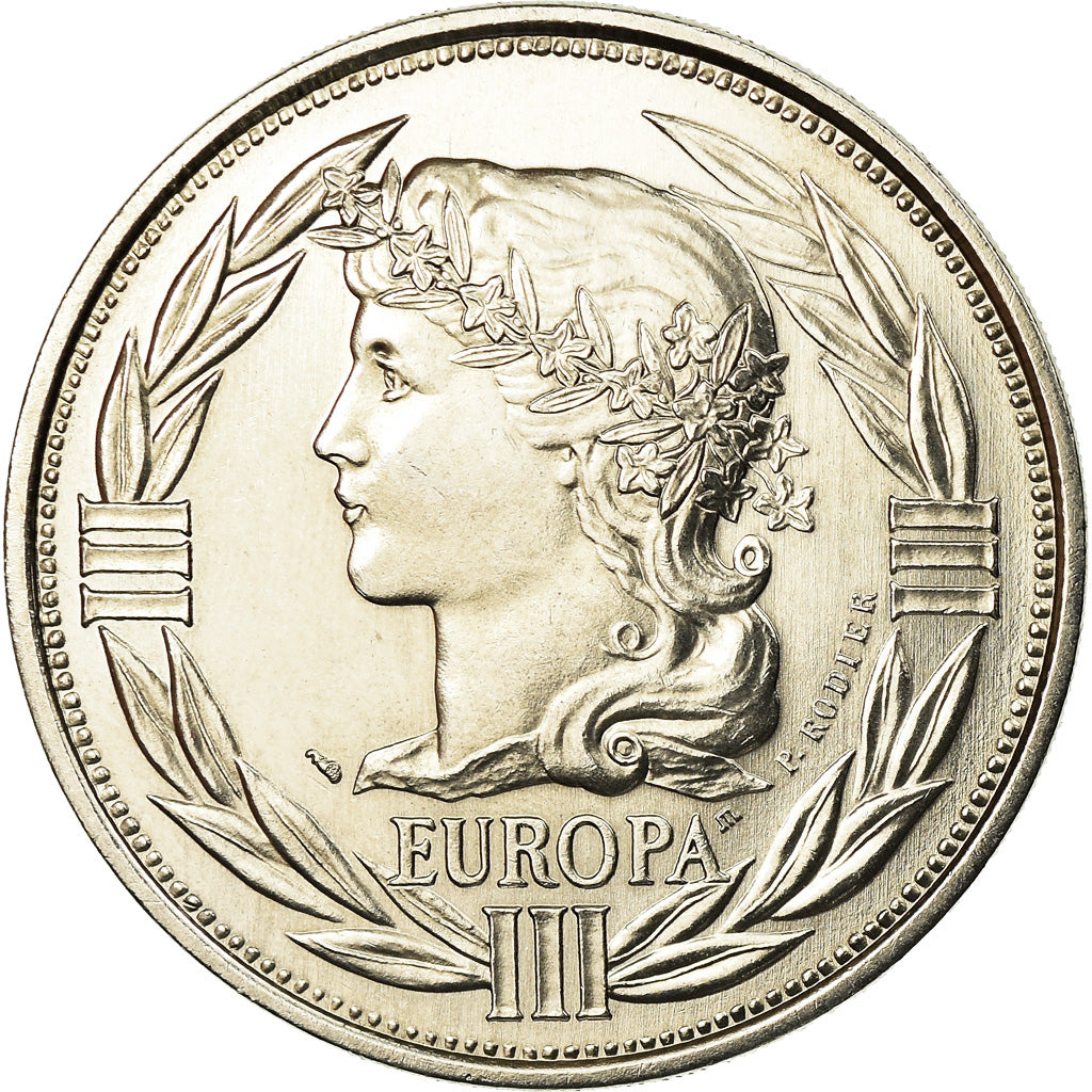 France, Médaille, Ecu Europa, Marianne, 1989, Rodier, FDC, Copper-nickel