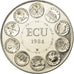 Frankrijk, Medaille, Ecu Europa, Europe Assise, 1984, Rodier, FDC, Copper-nickel