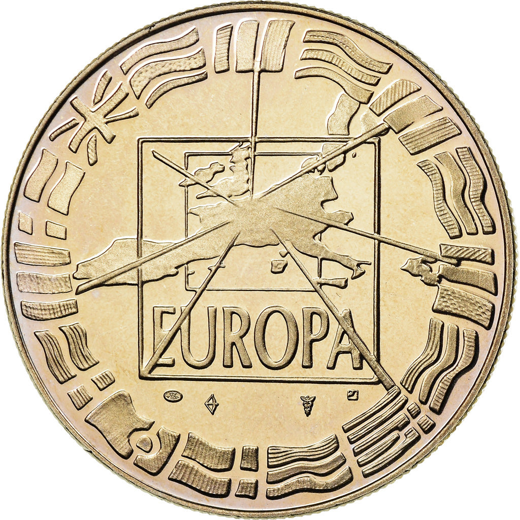 France, Medal, Europa, Passage à l'An 2000, 2000, Jimenez, MS(65-70)
