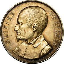 France, Medal, Agriculture de Beauvais, Olivier de Serres, De Longueil, MS(63)