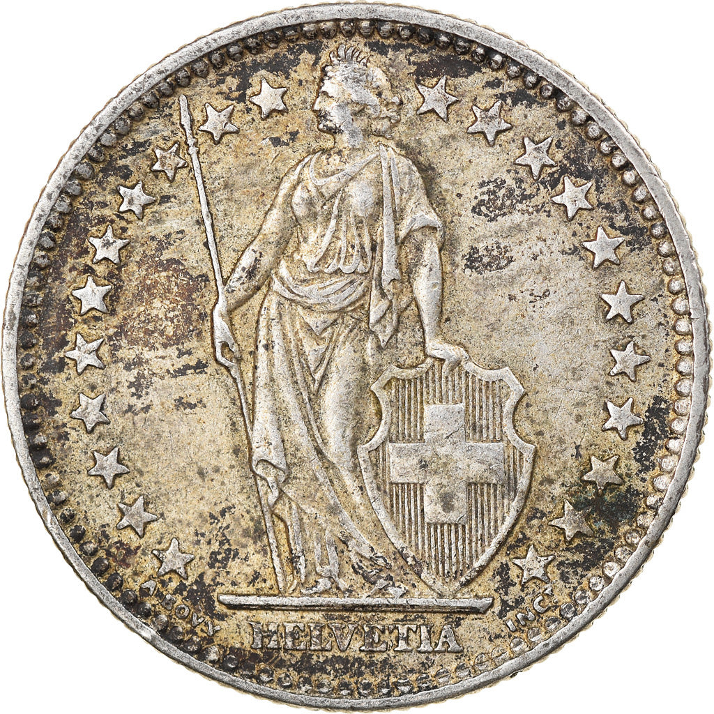 Moneta, Svizzera, 2 Francs, 1960, Bern, BB, Argento, KM:21