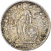 Moneta, Svizzera, 2 Francs, 1960, Bern, BB, Argento, KM:21