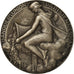 France, Medal, Art Déco, Banque de l'Union Parisienne, Bazor, AU(55-58), Silver