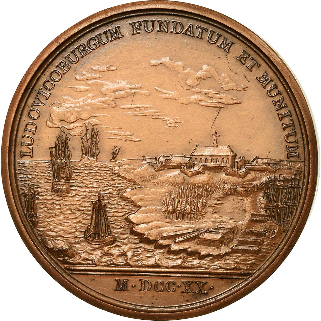 France, Médaille, Louis XV, History, 1978, Refrappe, SPL, Bronze