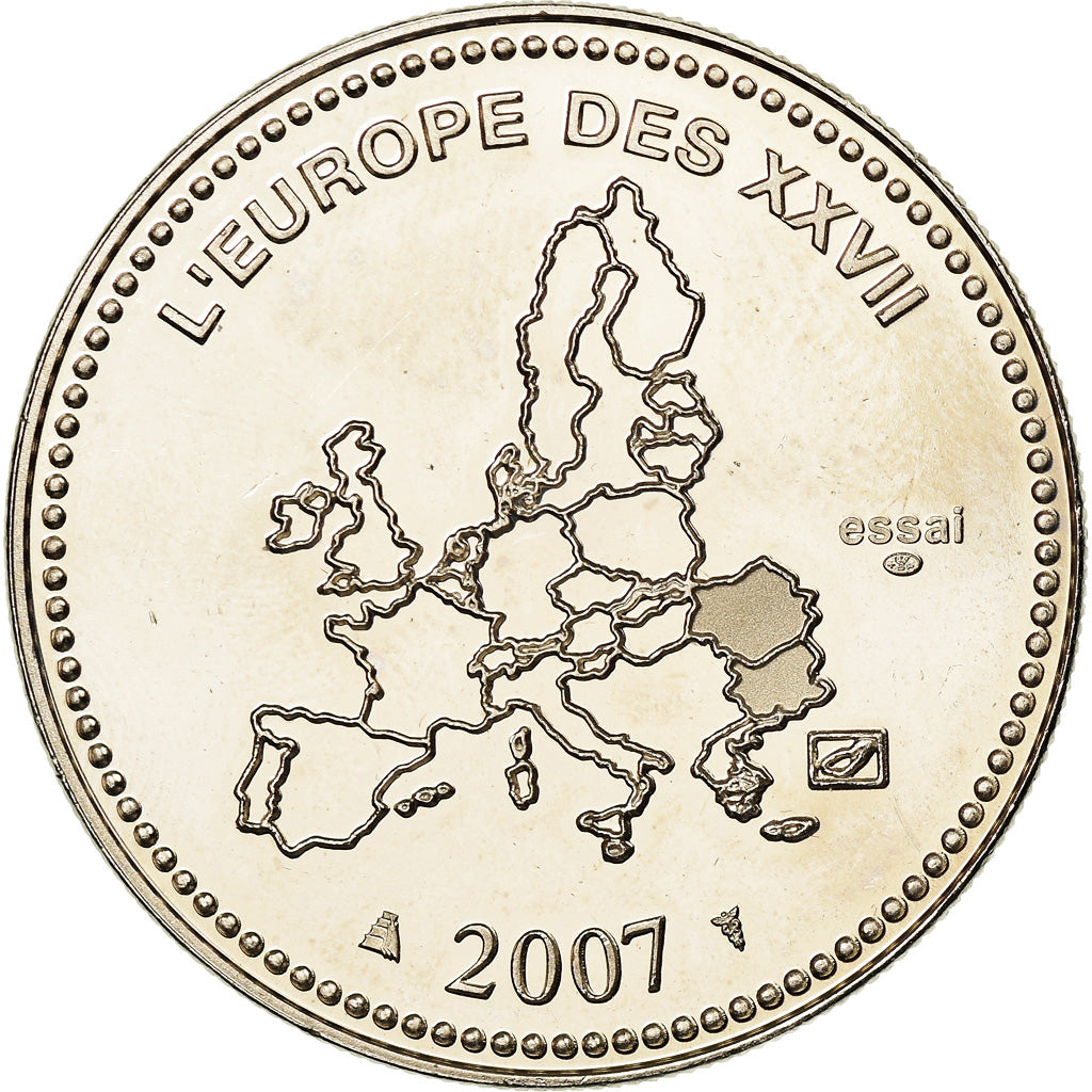 Frankrijk, Medaille, L'Europe des XXVII, La Slovénie entre dans l'Euro, 2007