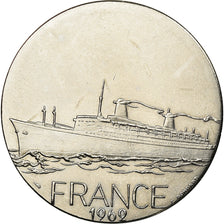 Frankreich, Medaille, Compagnie Générale Transatlantique, France, Shipping, C.